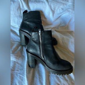 Doctor Martens Magdalena Lug heeled boots